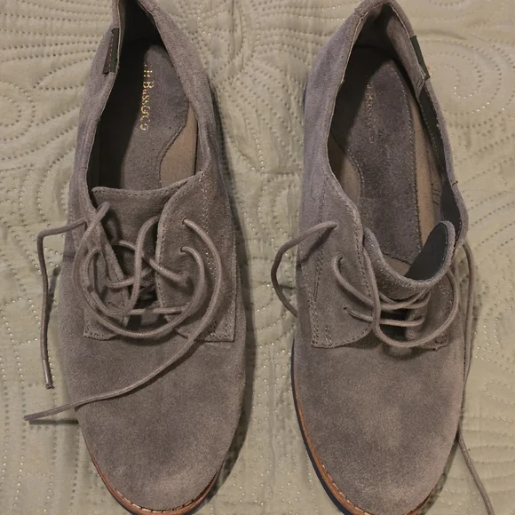 GH Bass & Company Women's 9.5 Size Shoe Oxford.Gray EUC - Picture 3 of 9